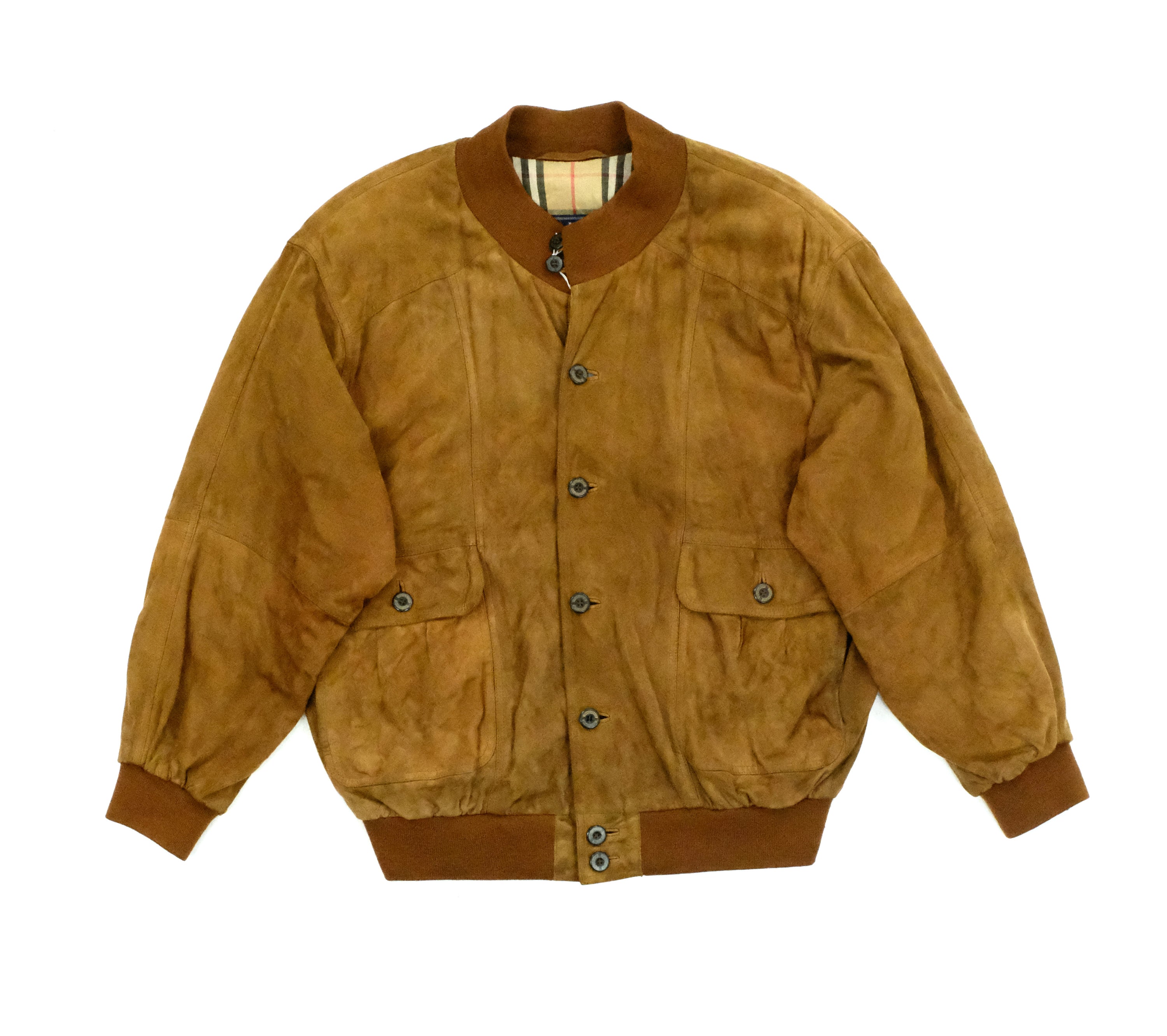 Burberry Suede Leather Jacket