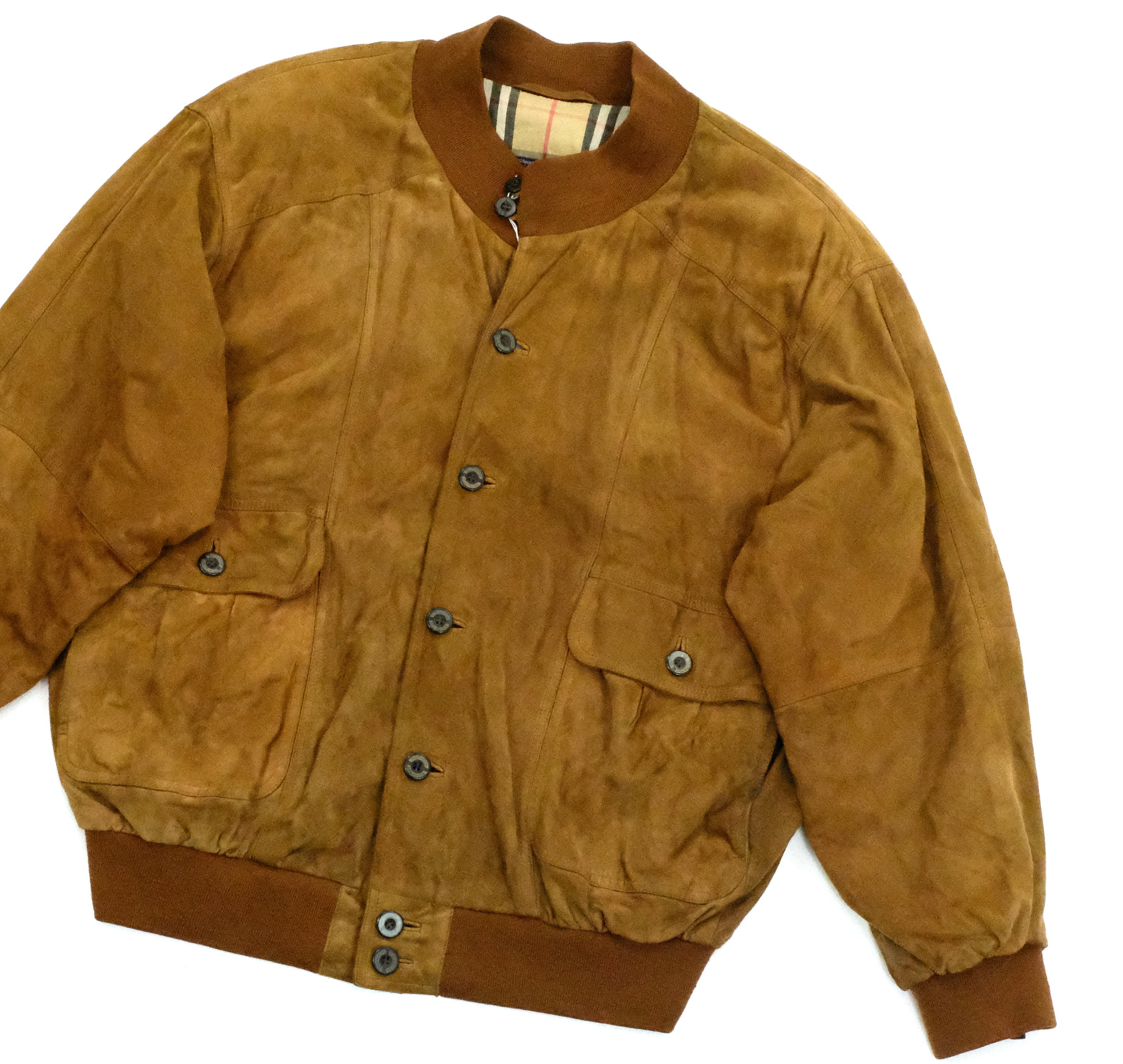 Burberry Suede Leather Jacket