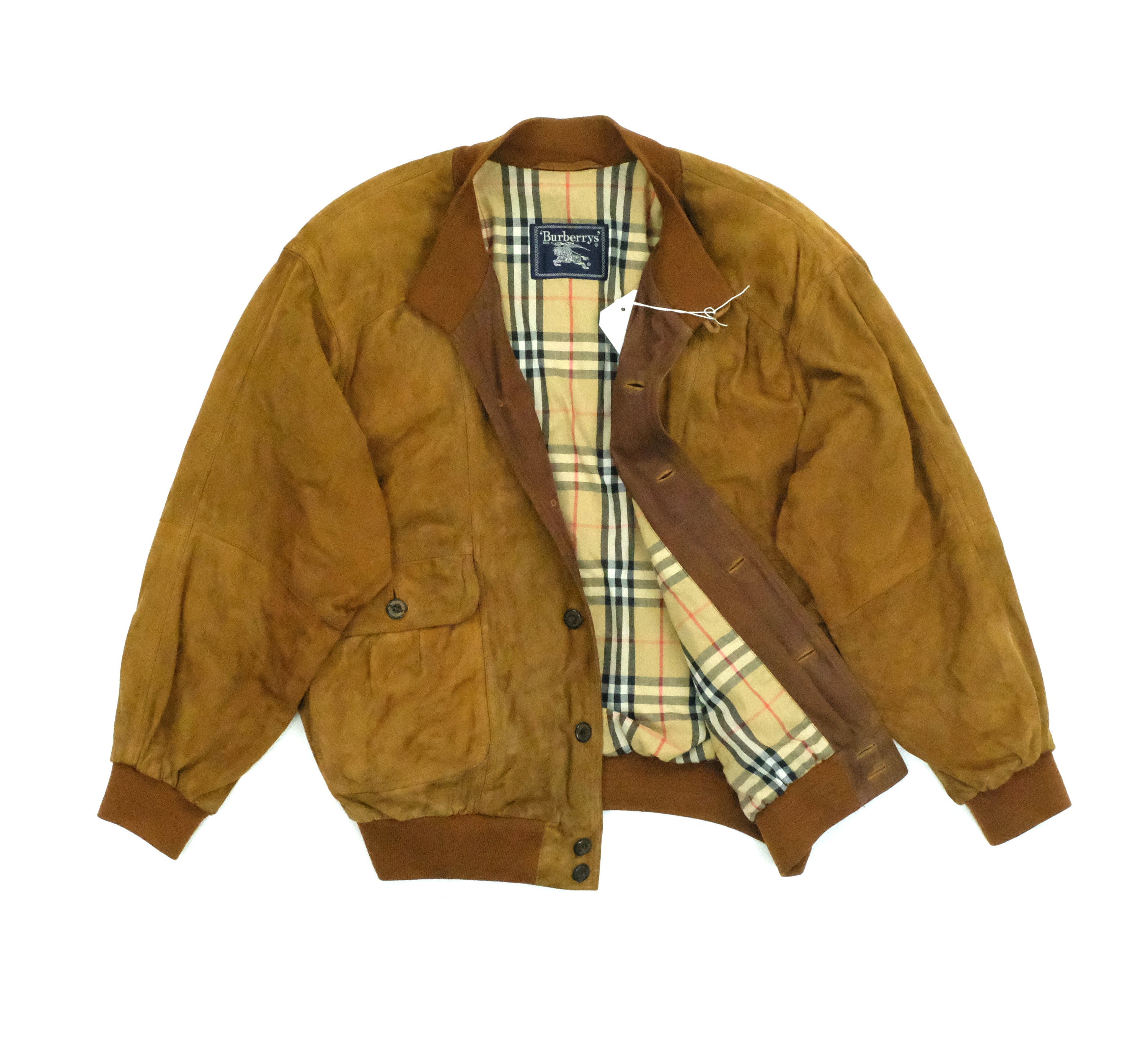 Burberry Suede Leather Jacket