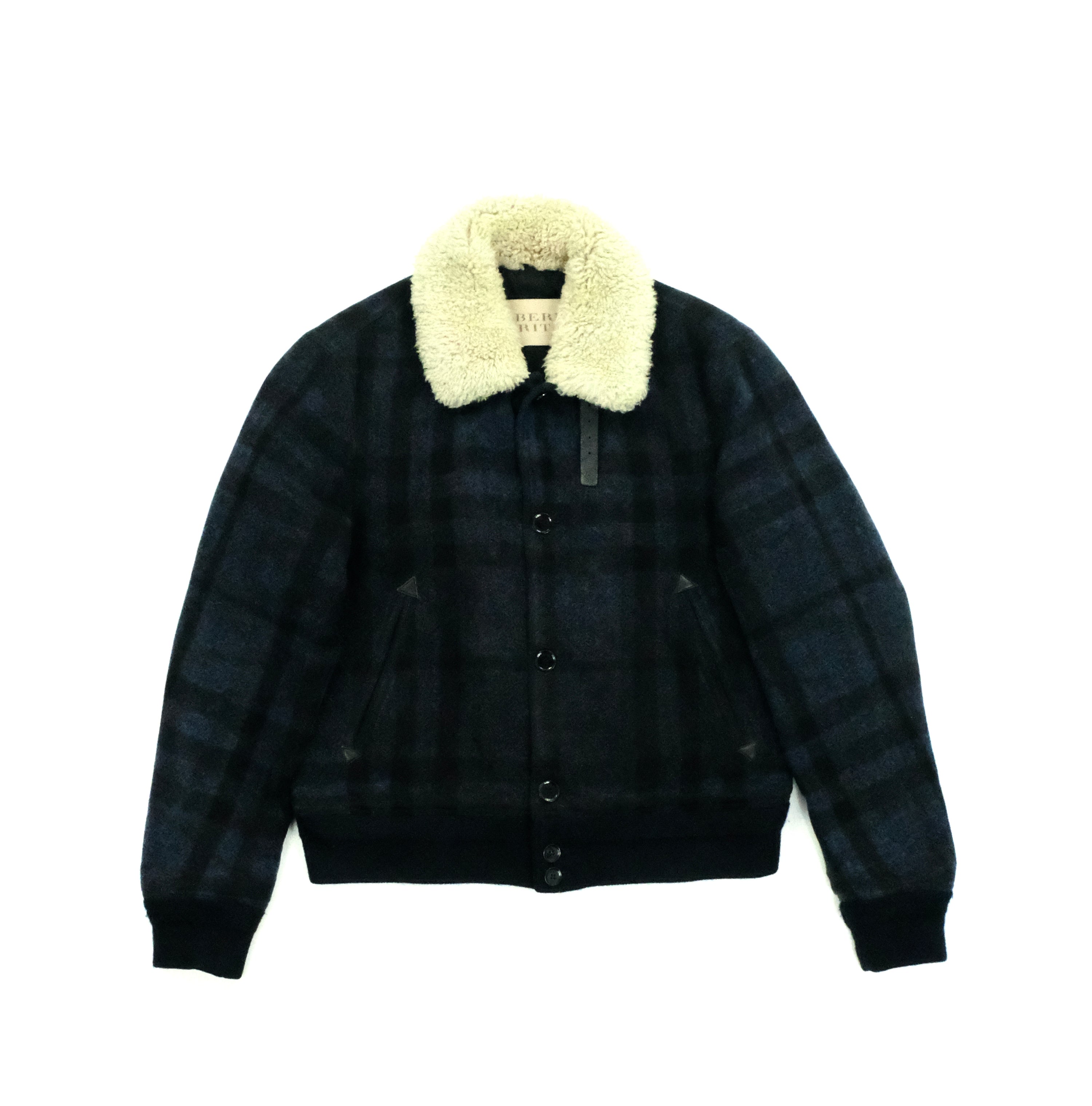 Burberry Wool Jacket Check
