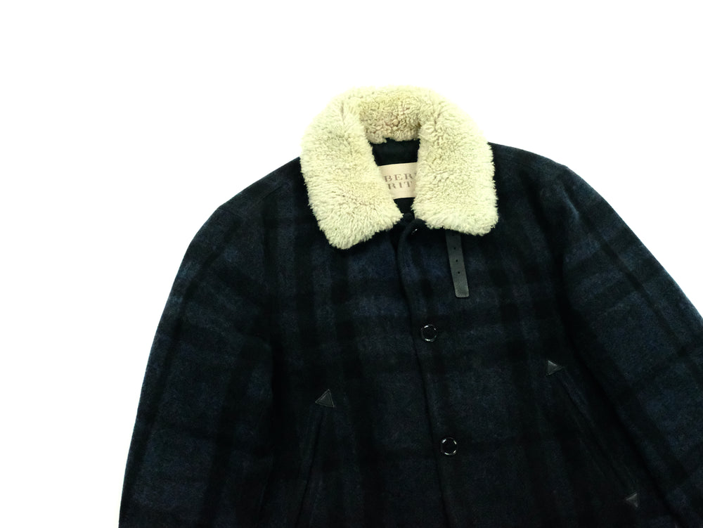 Burberry Wool Jacket Check