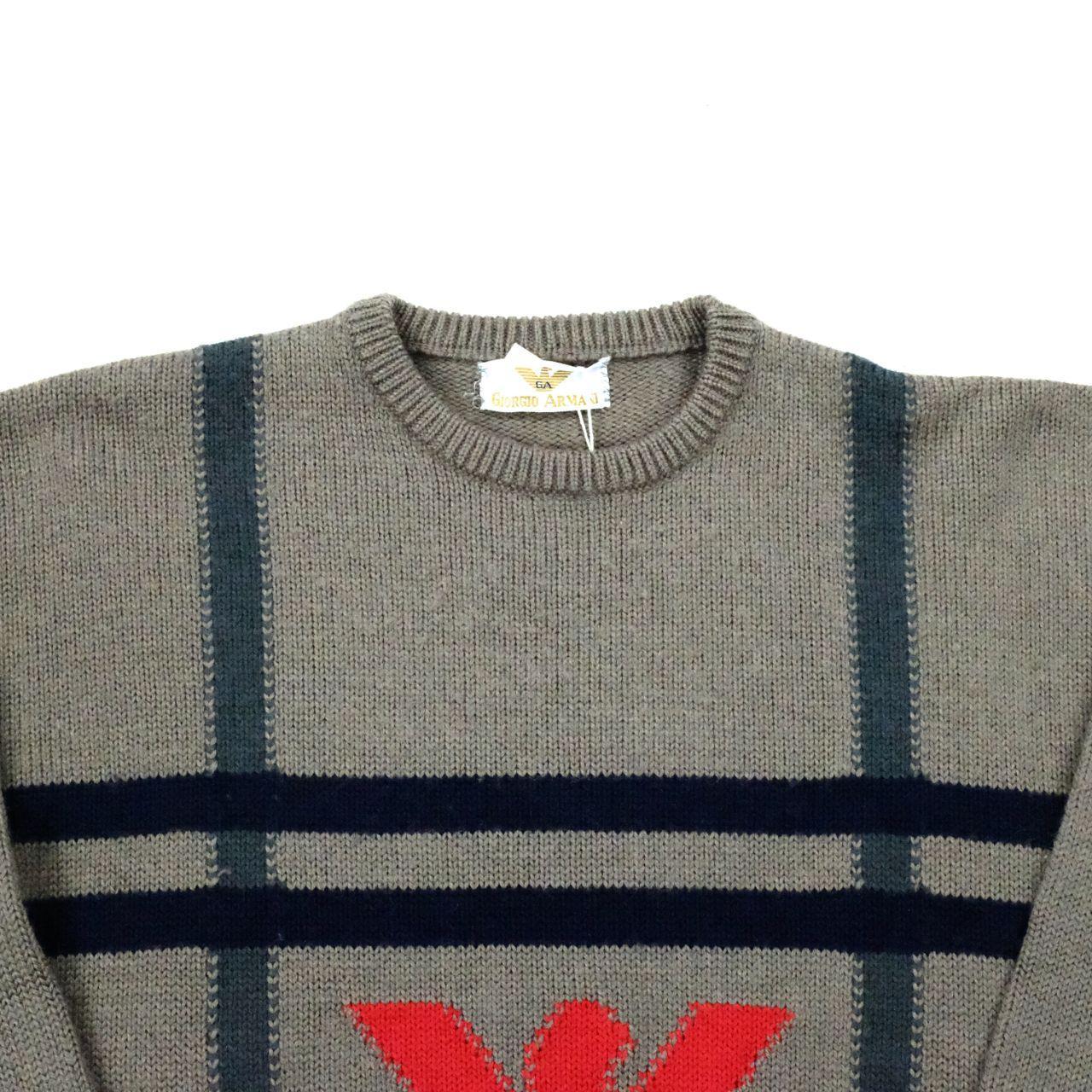 Giorgio Armani Eagle Knit Jumper