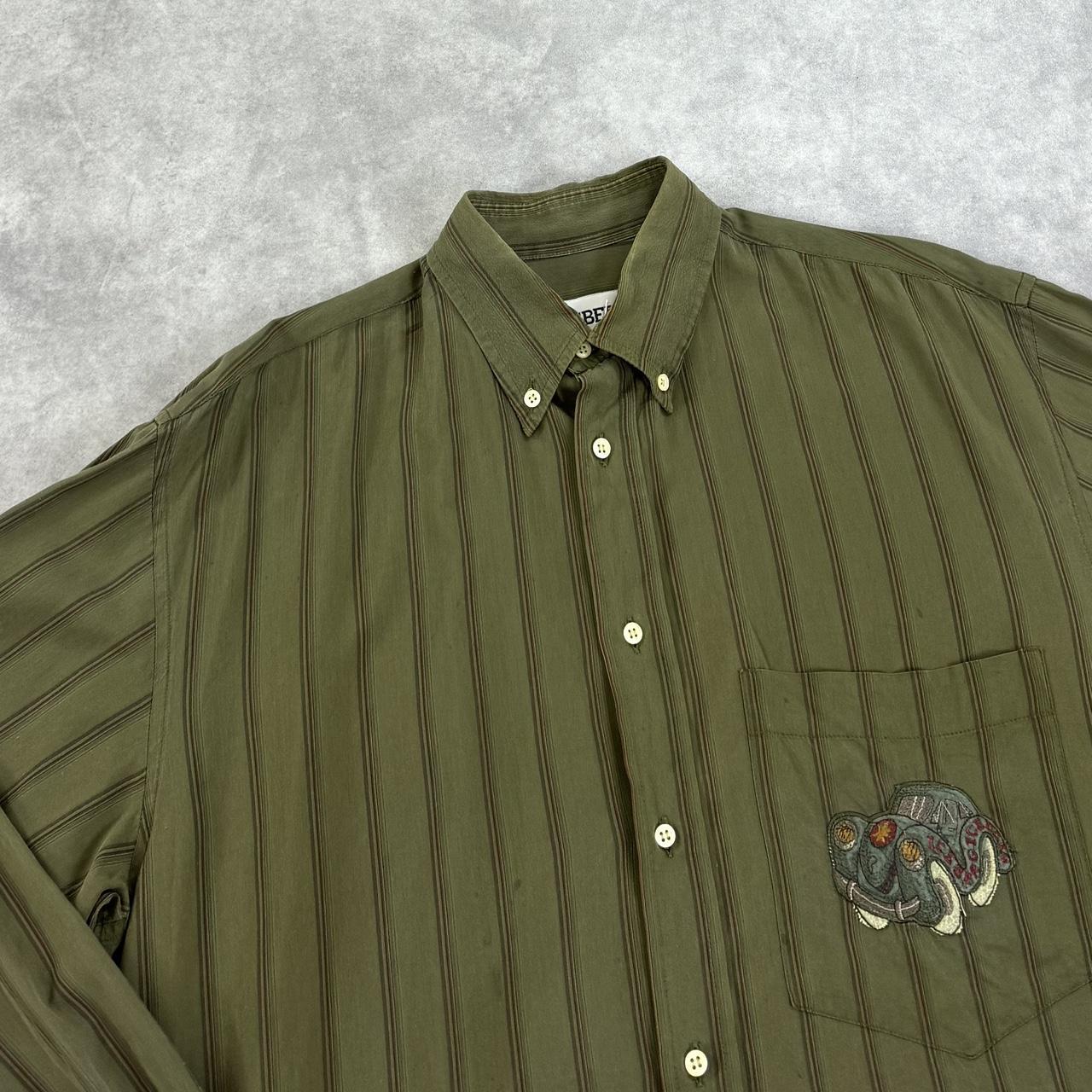 Vintage 90s Iceberg striped shirt