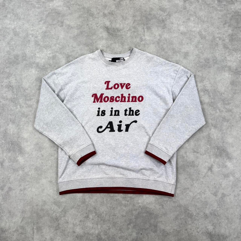 Moschino spell out jumper