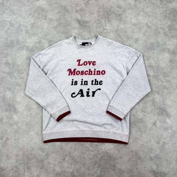 Moschino spell out jumper