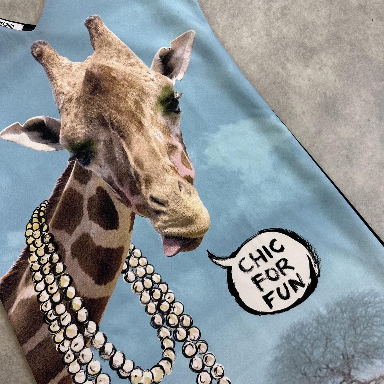 Moschino Cheap & Chic Giraffe Dress