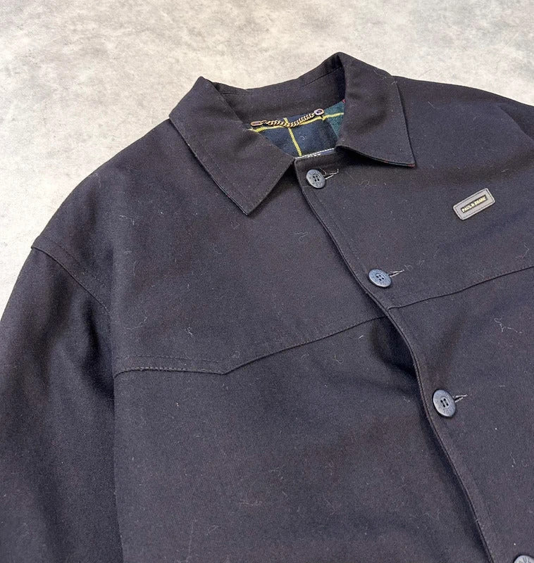 Vintage Paul & Shark wool bomber jacket