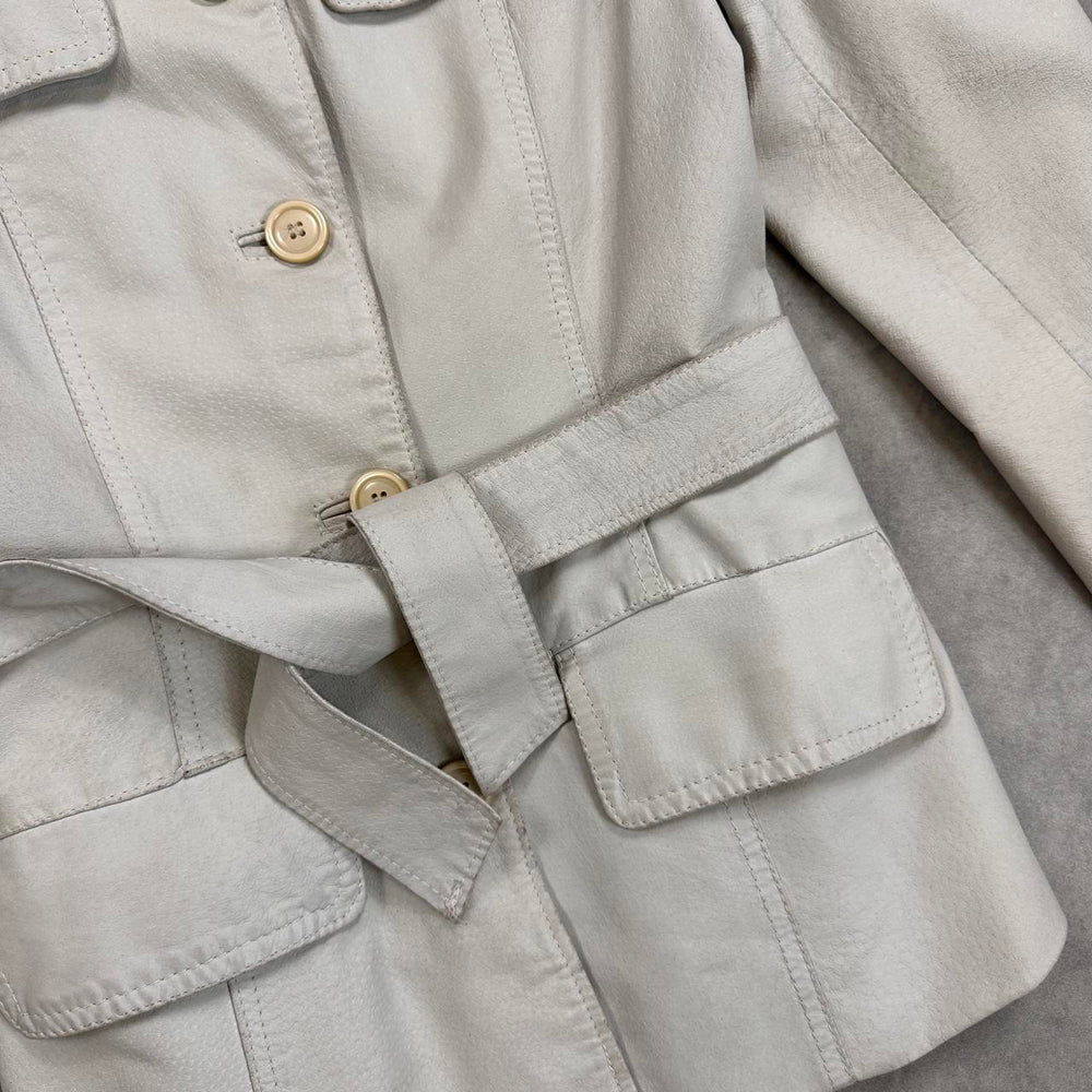 Cream & white jacket