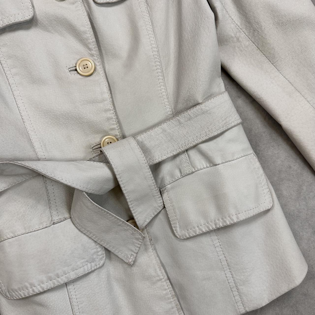 Cream & white jacket