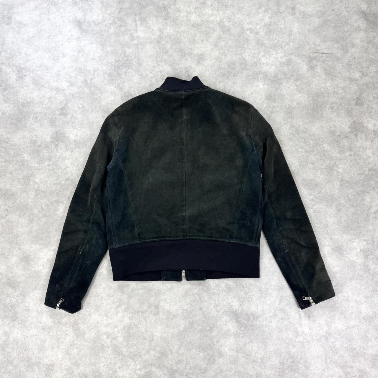 Vintage Sandro Paris suede leather jacket