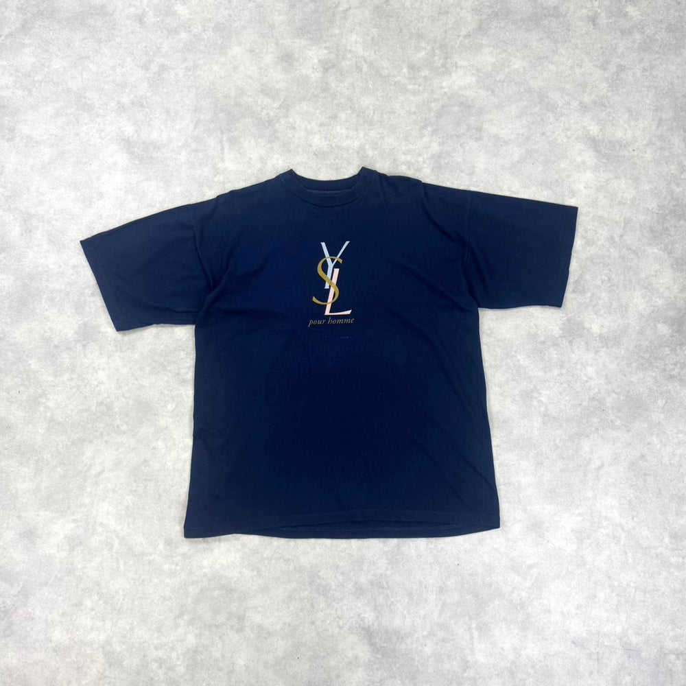 Yves Saint Laurent spell out t-shirt
