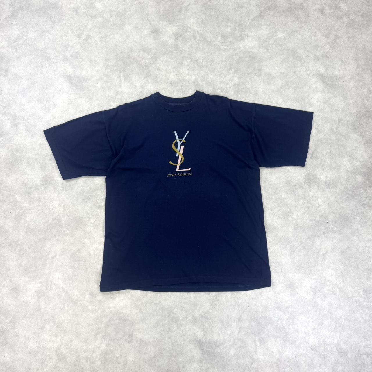 Yves Saint Laurent spell out t-shirt