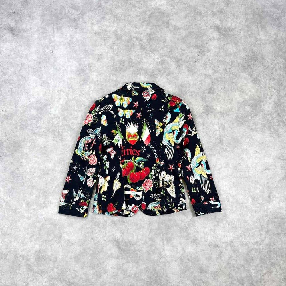 Moschino print blazer