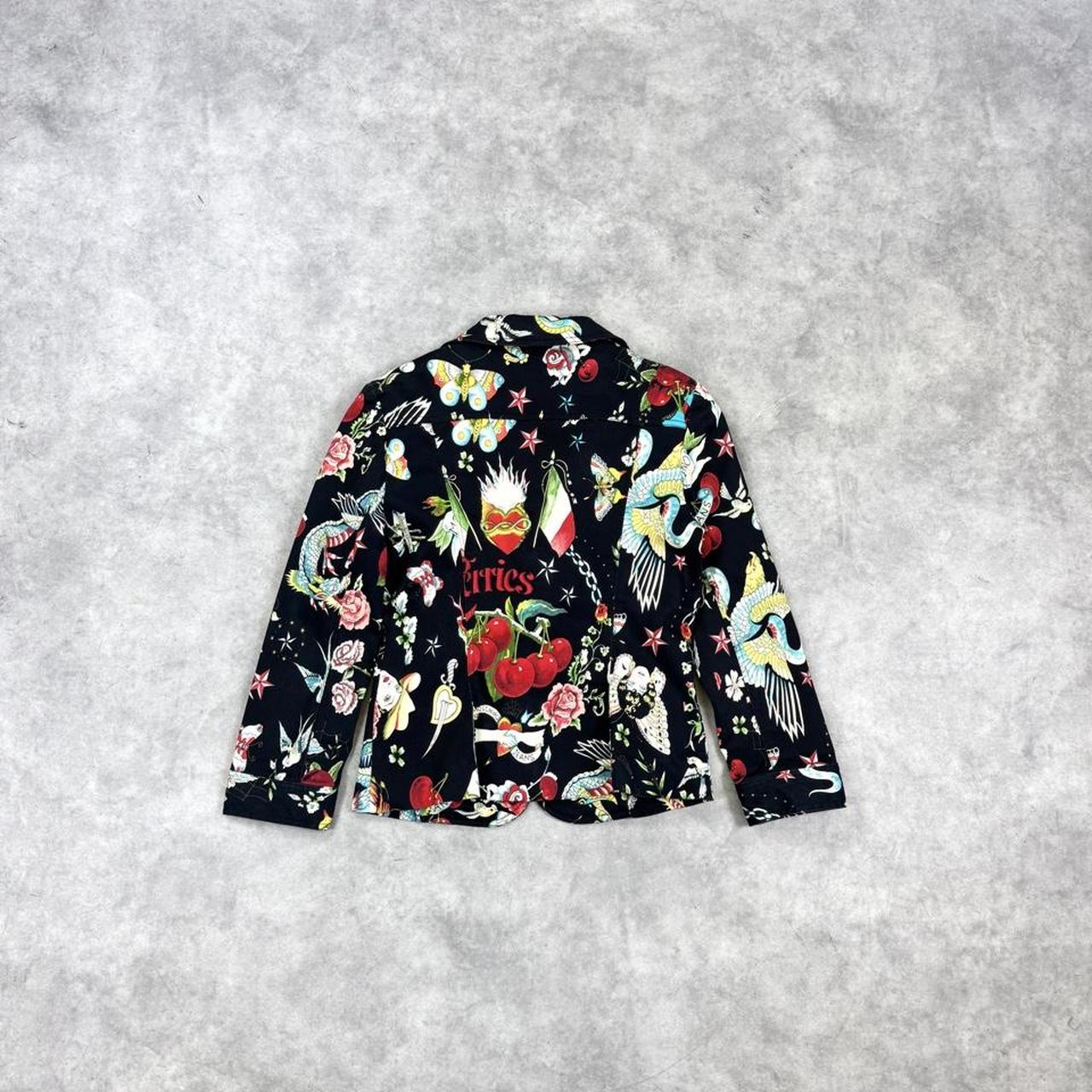Moschino print blazer