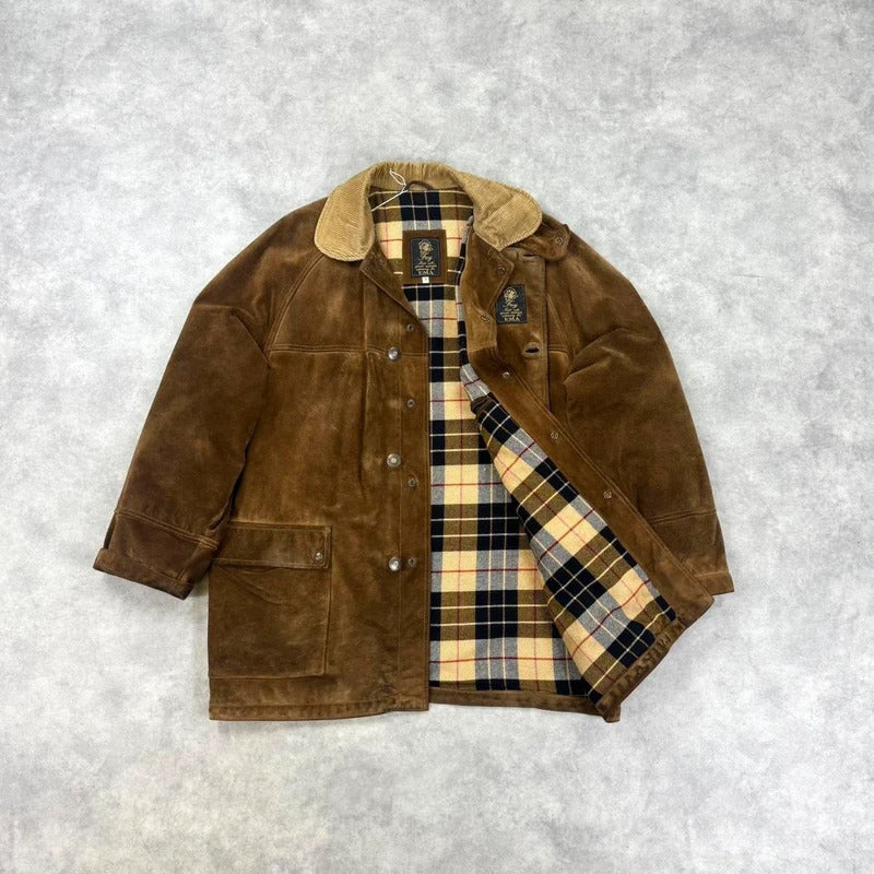 Vintage Fay Suede Coat