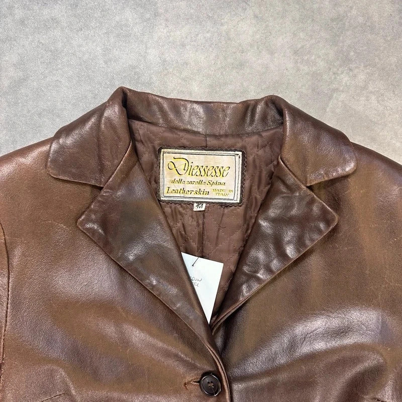 Diessesse leather coat