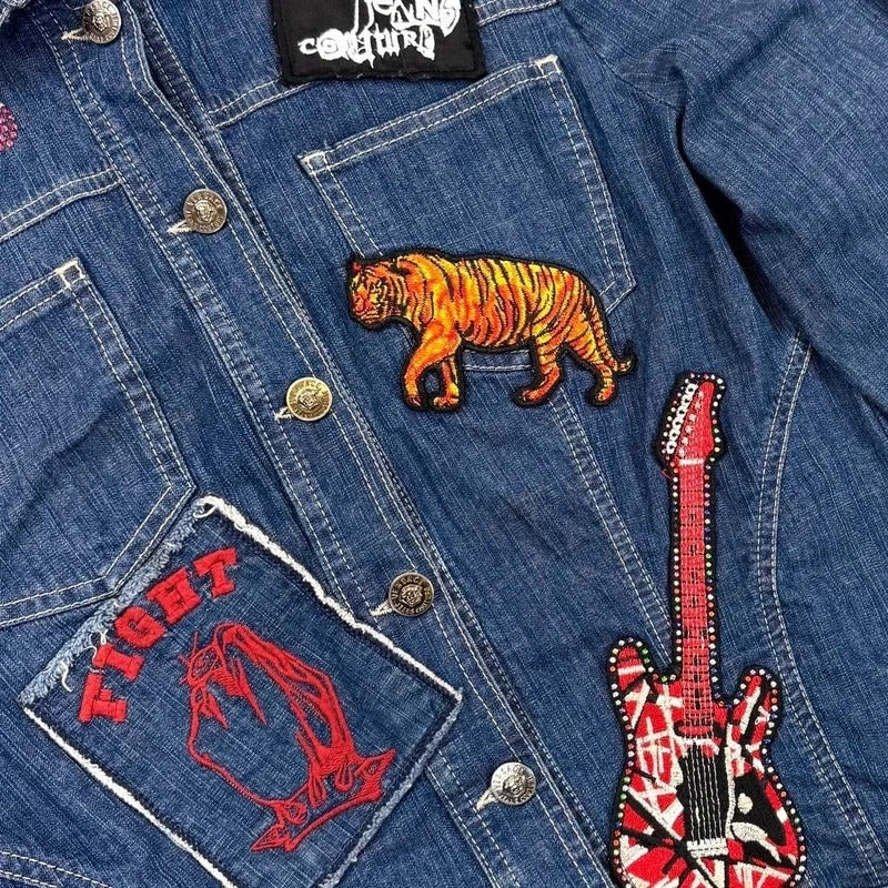 Vintage Versace denim jacket
