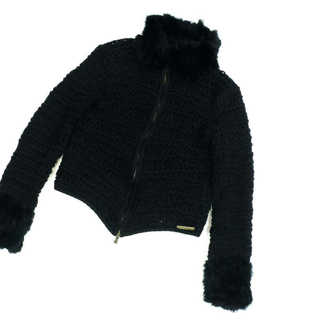 Y2K Versace knit jacket