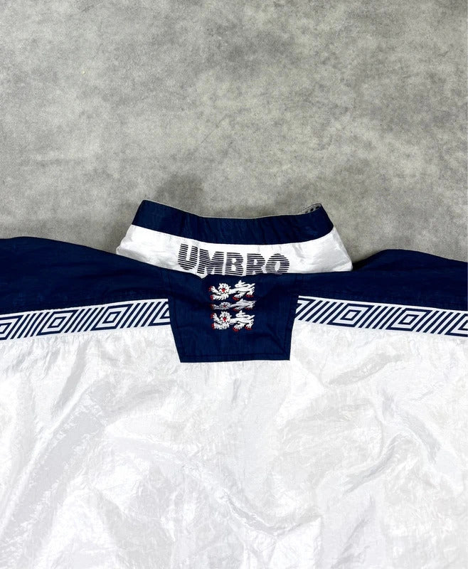 Vintage 90s Umbro England training jacket
