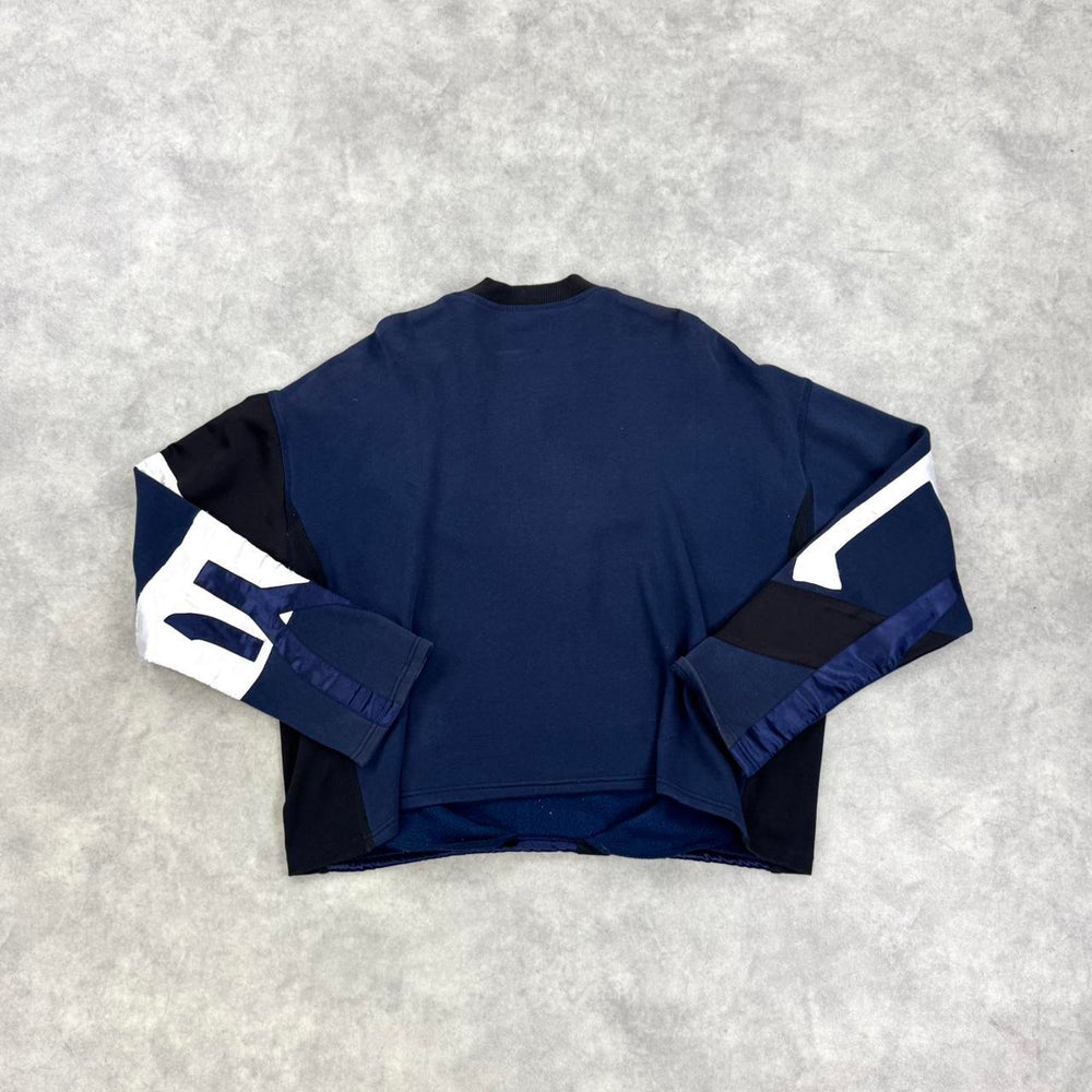 James Long patchwork jumper