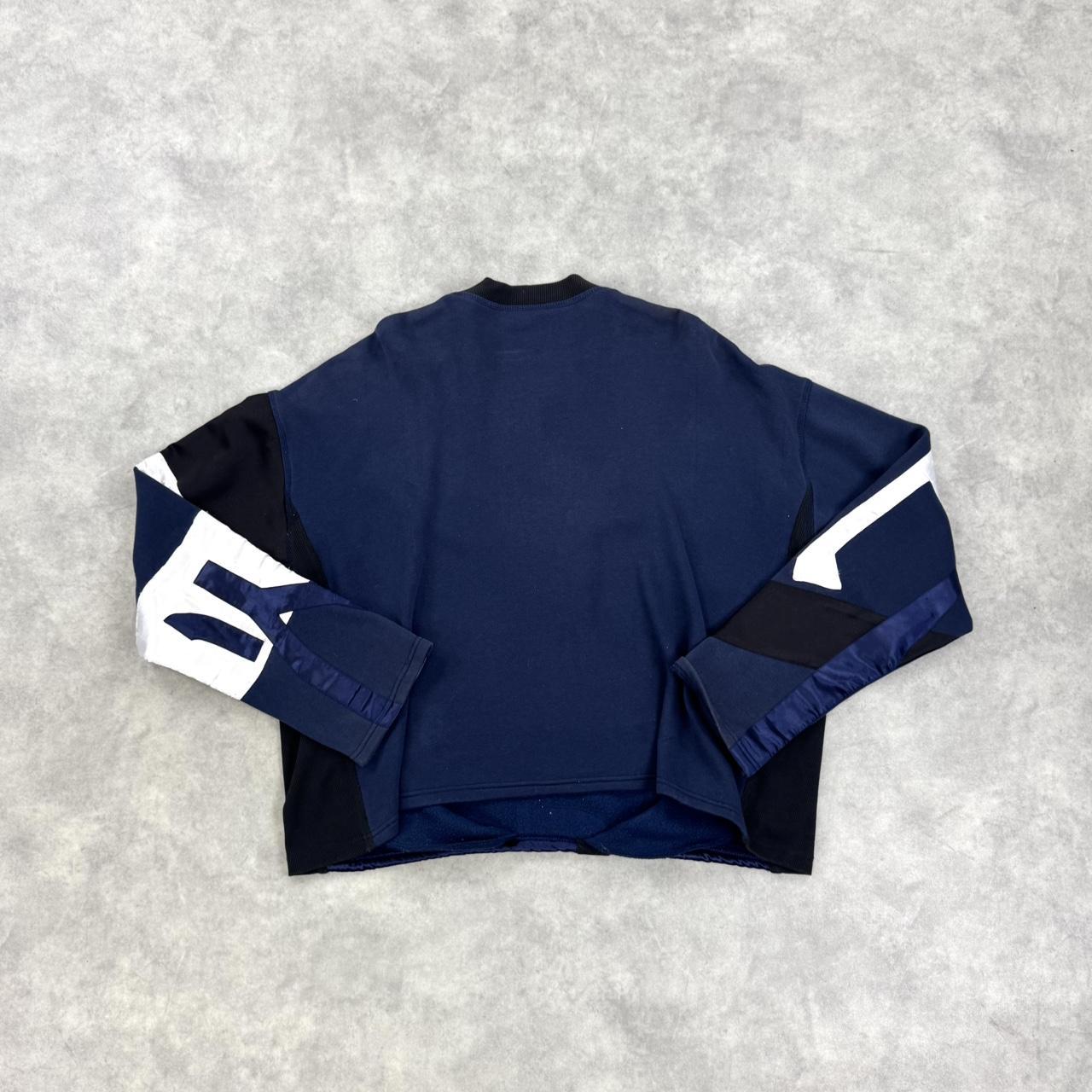 James Long patchwork jumper