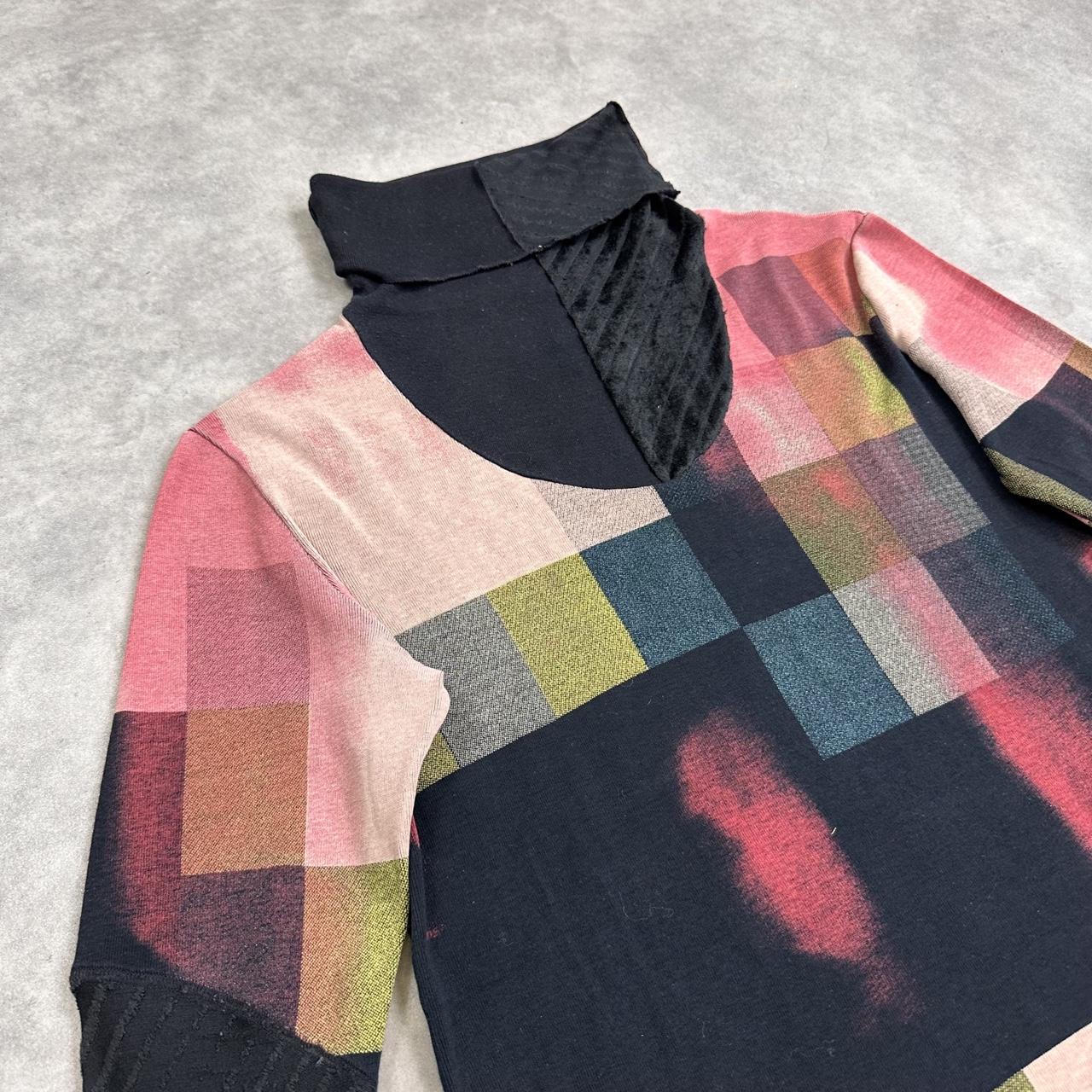 Custo Barcelona Abstract Roll Neck Top