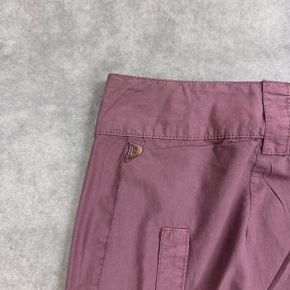 Dundop baggy purple trousers