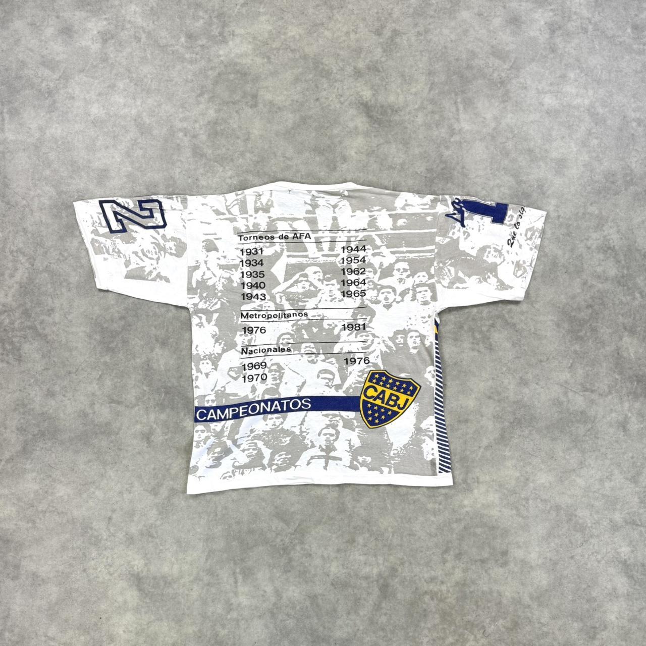 Vintage Boca Juniors football t-shirt