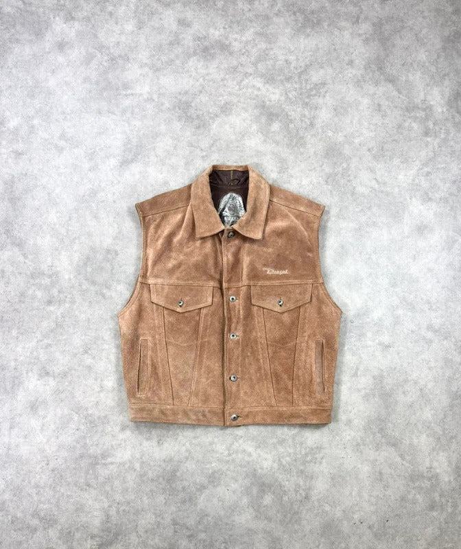 Vintage Diesel suede leather jacket