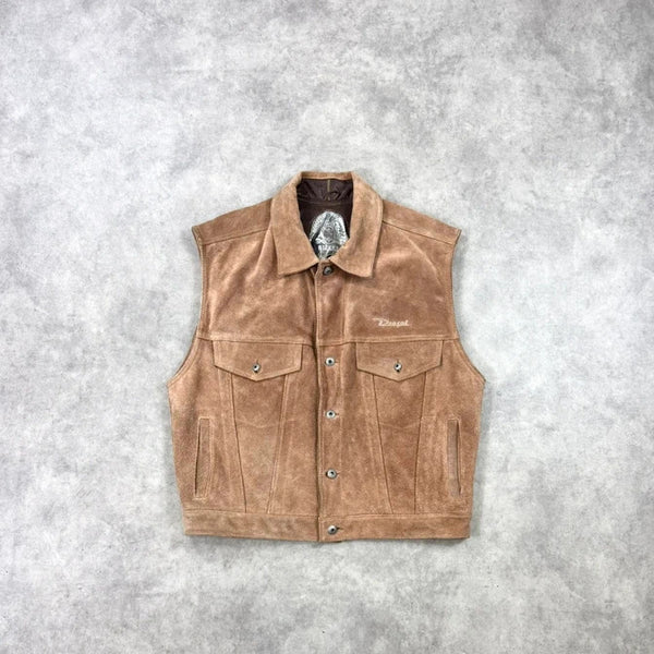 Vintage Diesel suede leather jacket