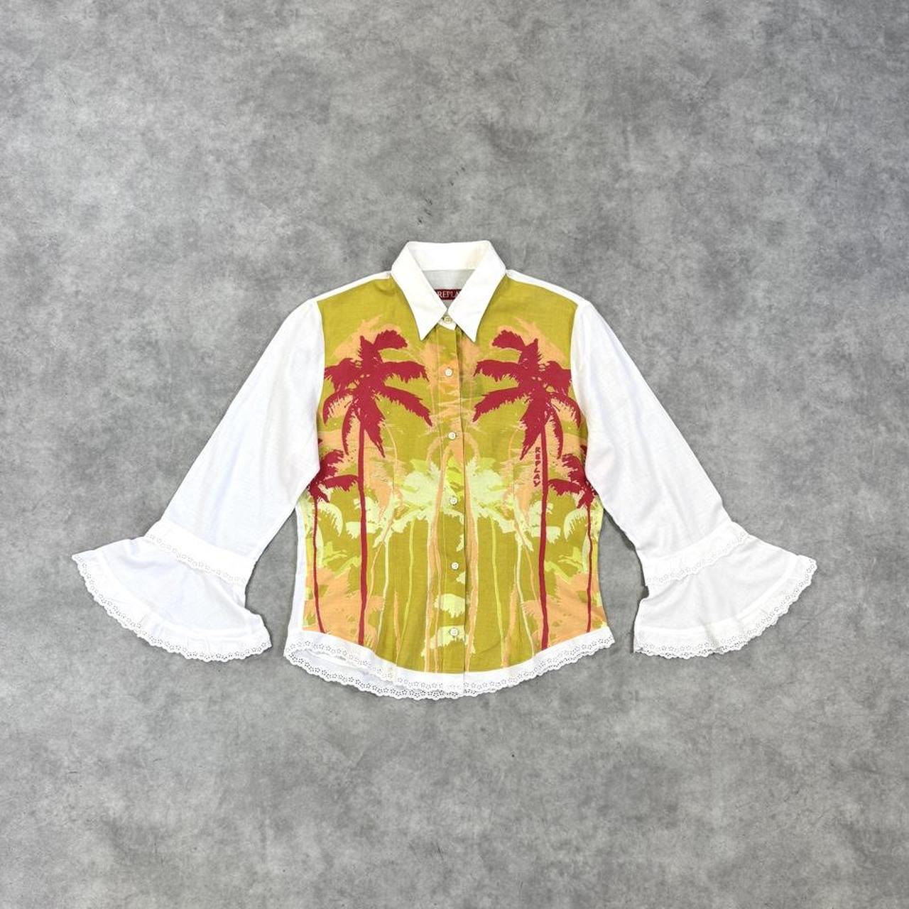 Replay print shirt