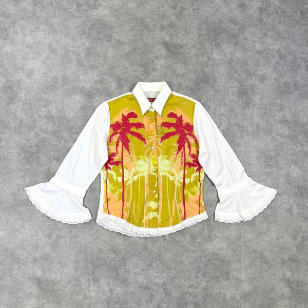Replay print shirt