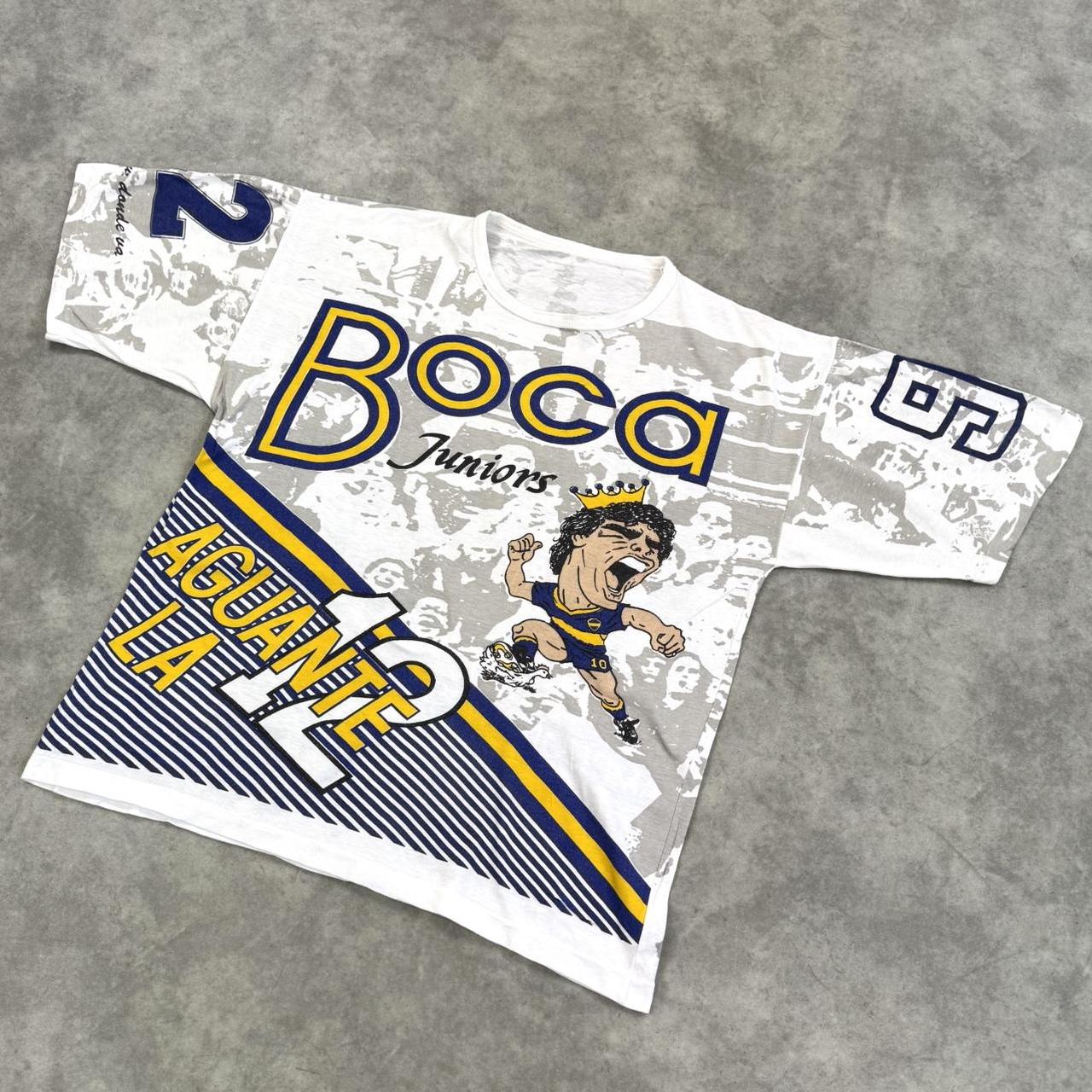 Vintage Boca Juniors football t-shirt