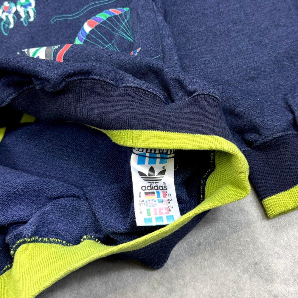 Adidas print jumper