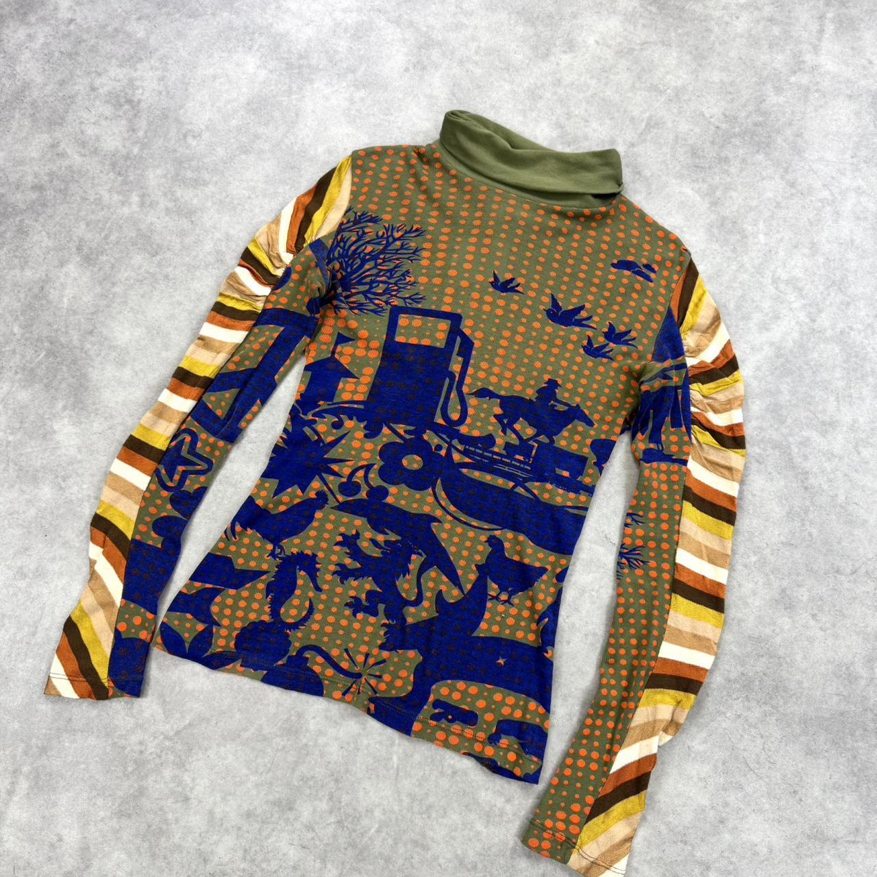 Vintage Custo Barcelona print top
