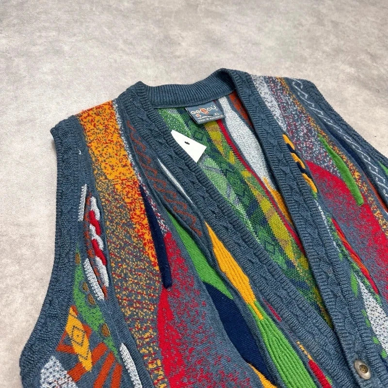 Geccu 3D knit vest