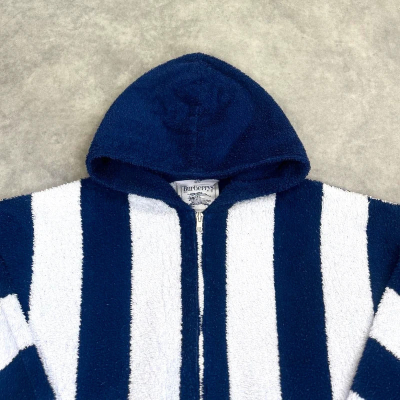 Vintage 80s Burberry towelling jacket
