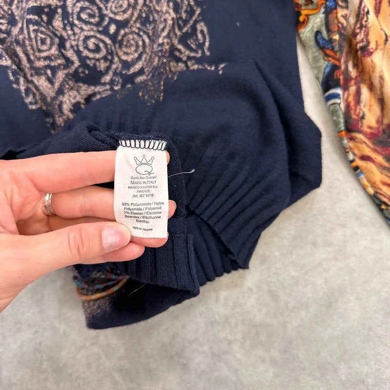 Save The Queen Print Top