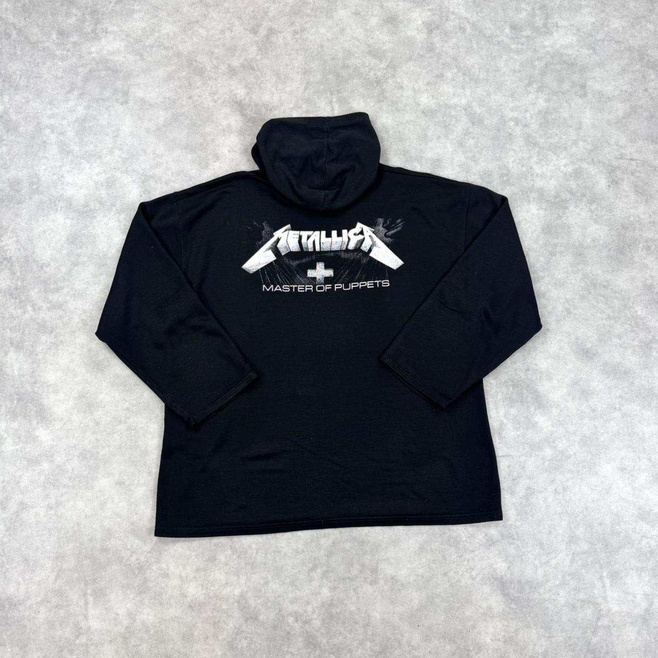 Vintage Metallica print hoodie