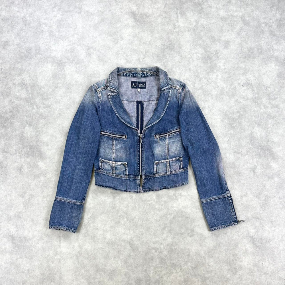 Vintage Armani denim blazer