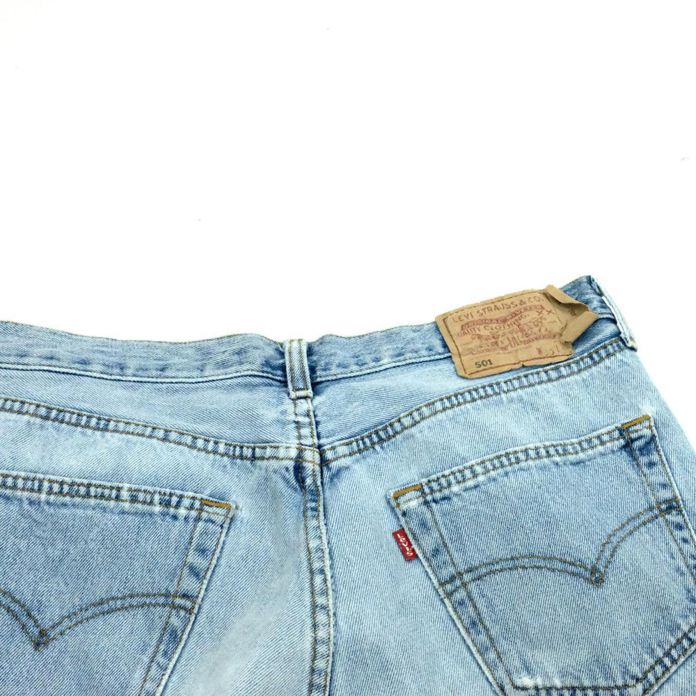 Vintage Levis re-work patchwork jeans