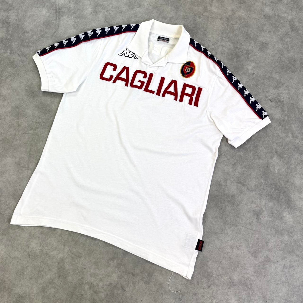 Kappa Cagliari Calcio football polo shirt