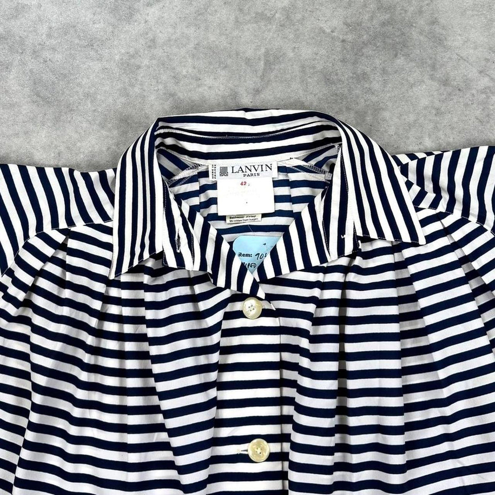 Vintage Lanvin striped shirt