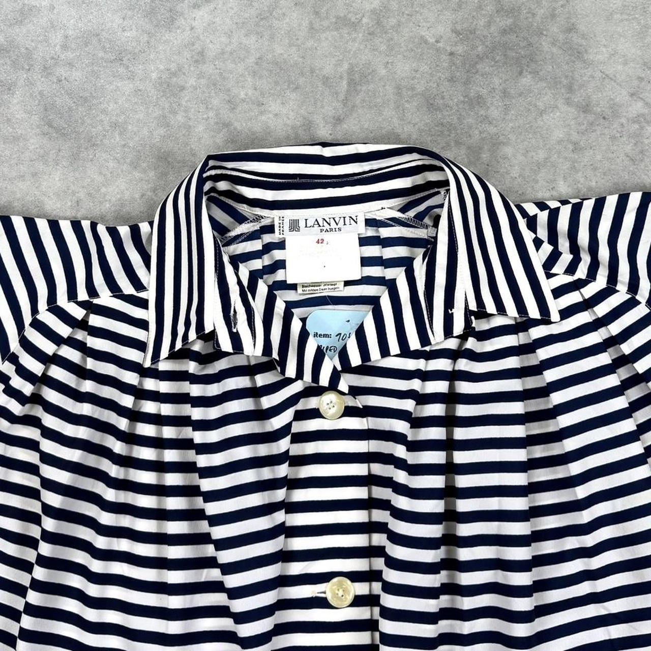 Vintage Lanvin striped shirt