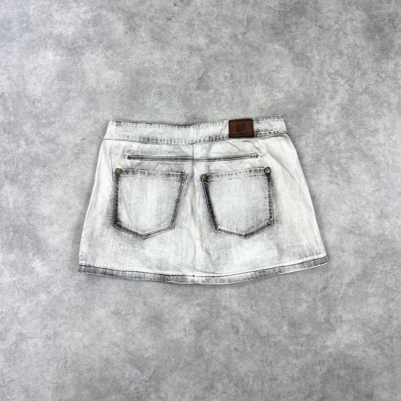 Denim miniskirt