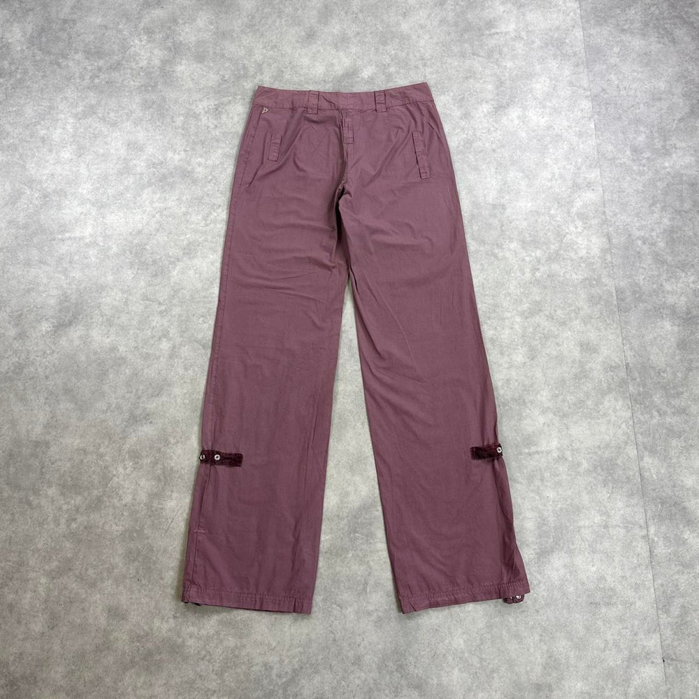 Dundop baggy purple trousers