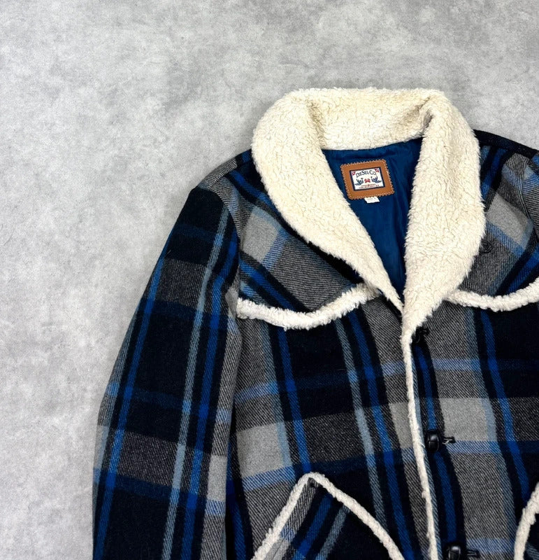 Diesel check plaid jacket