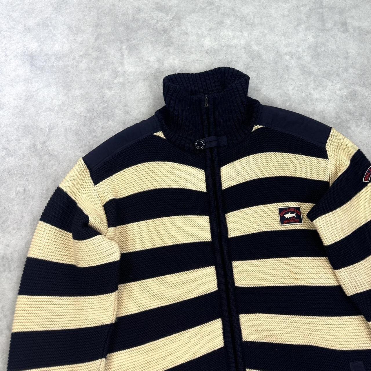 Vintage 90s Paul & Shark knit jacket