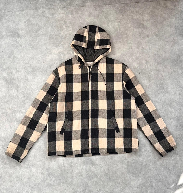 Vintage Armani plaid jacket