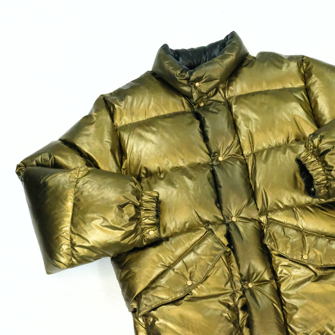Moncler Gold Puffer Jacket